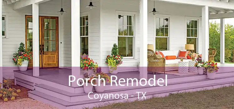 Porch Remodel Coyanosa - TX