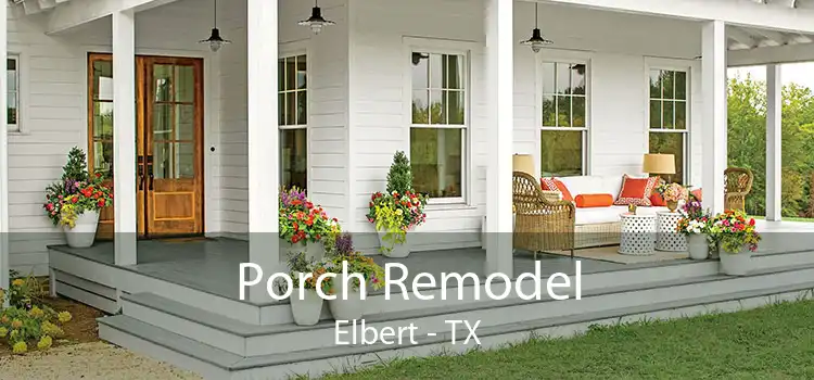 Porch Remodel Elbert - TX