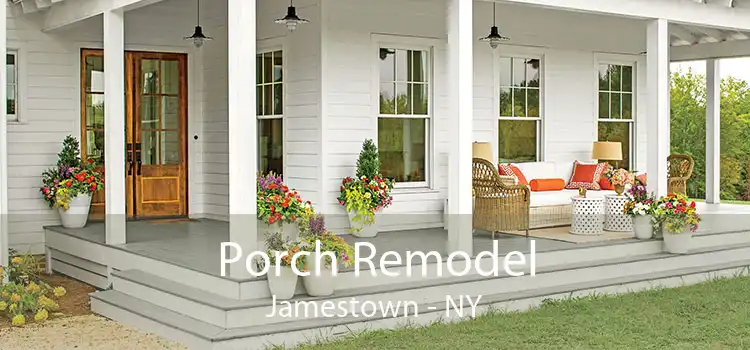 Porch Remodel Jamestown - NY