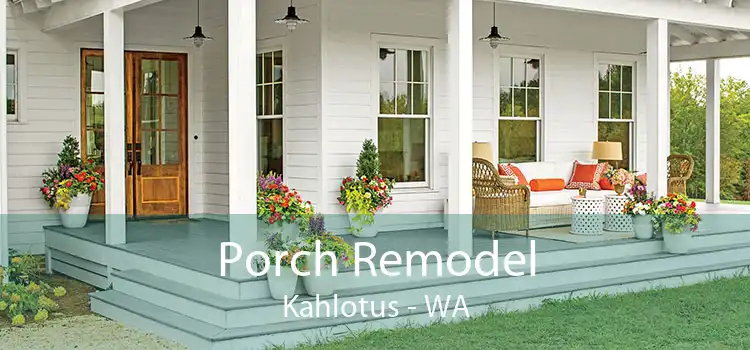 Porch Remodel Kahlotus - WA