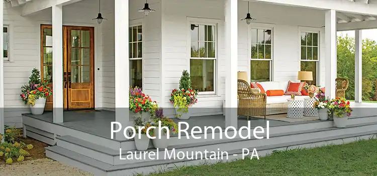 Porch Remodel Laurel Mountain - PA