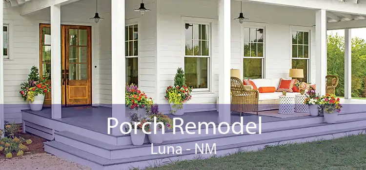 Porch Remodel Luna - NM
