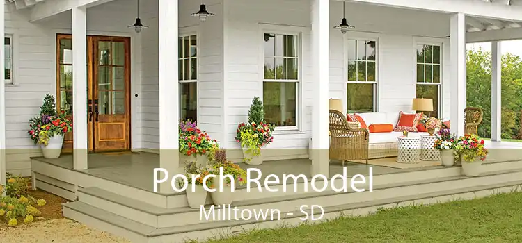 Porch Remodel Milltown - SD