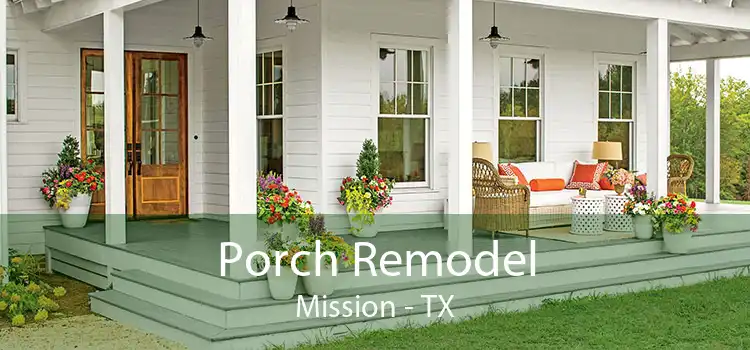 Porch Remodel Mission - TX