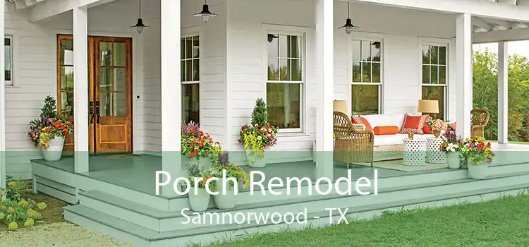 Porch Remodel Samnorwood - TX