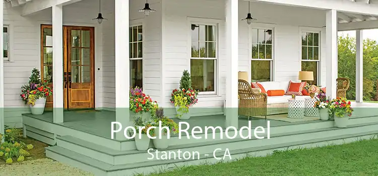 Porch Remodel Stanton - CA