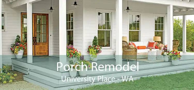 Porch Remodel University Place - WA