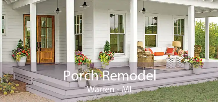 Porch Remodel Warren - MI
