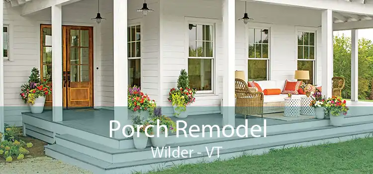 Porch Remodel Wilder - VT