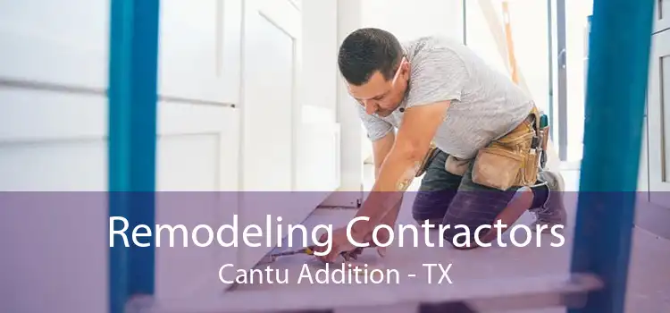 Remodeling Contractors Cantu Addition - TX