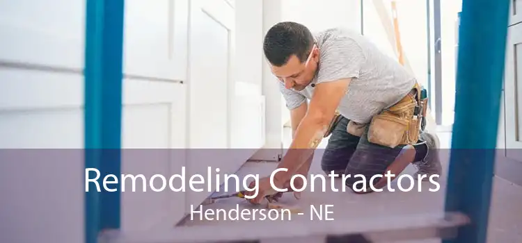 Remodeling Contractors Henderson - NE