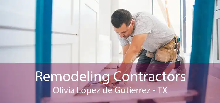 Remodeling Contractors Olivia Lopez de Gutierrez - TX