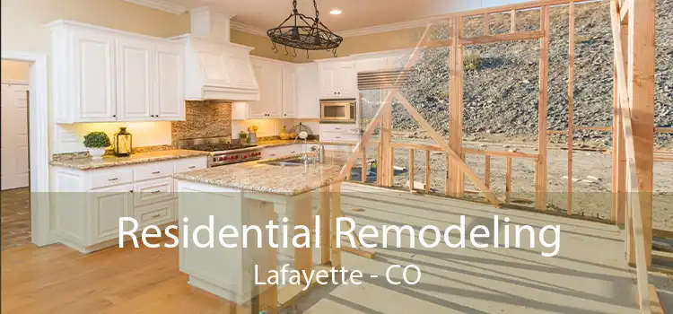 Residential Remodeling Lafayette - CO