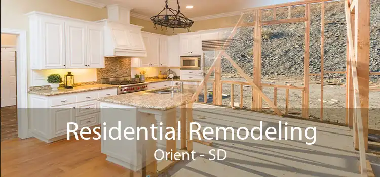 Residential Remodeling Orient - SD