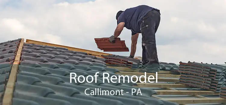 Roof Remodel Callimont - PA