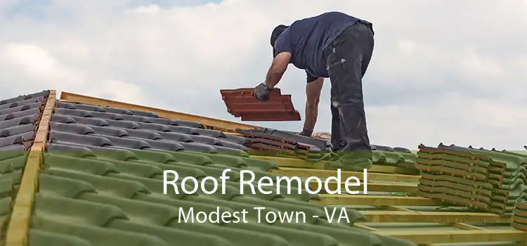 Roof Remodel Modest Town - VA