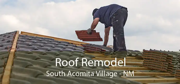 Roof Remodel South Acomita Village - NM