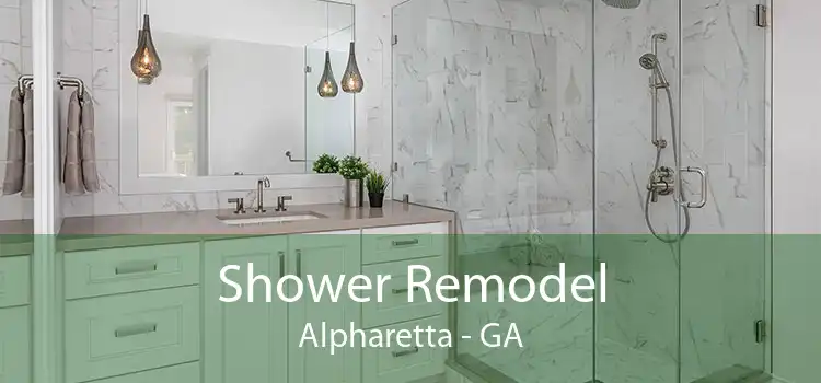 Shower Remodel Alpharetta - GA