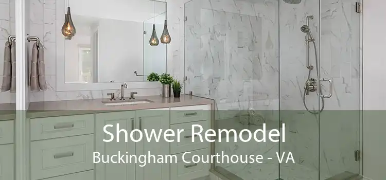 Shower Remodel Buckingham Courthouse - VA