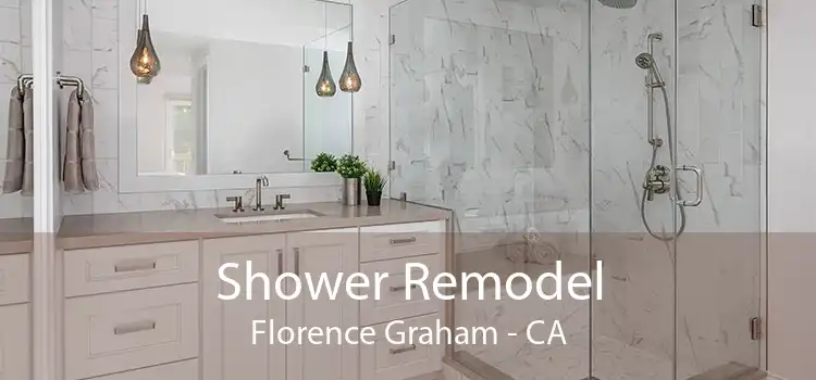 Shower Remodel Florence Graham - CA