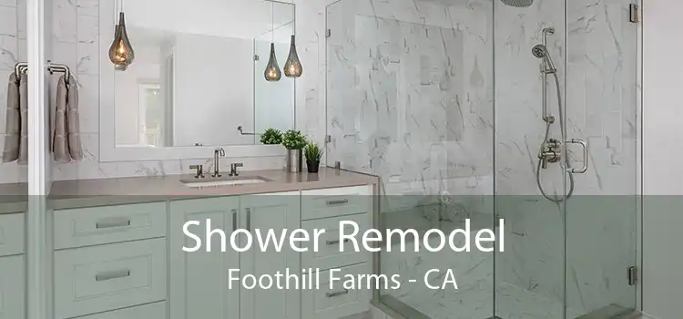 Shower Remodel Foothill Farms - CA