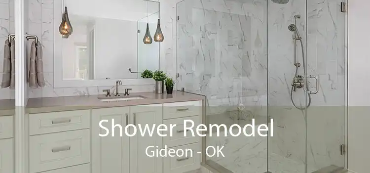 Shower Remodel Gideon - OK