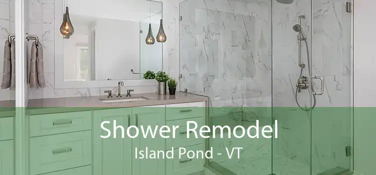 Shower Remodel Island Pond - VT