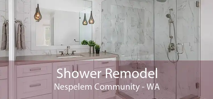 Shower Remodel Nespelem Community - WA