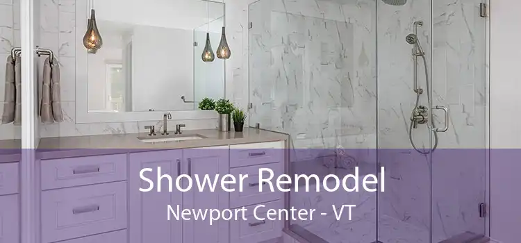 Shower Remodel Newport Center - VT