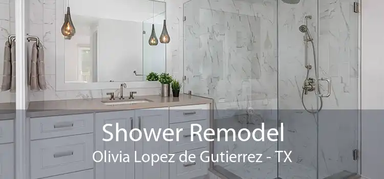 Shower Remodel Olivia Lopez de Gutierrez - TX