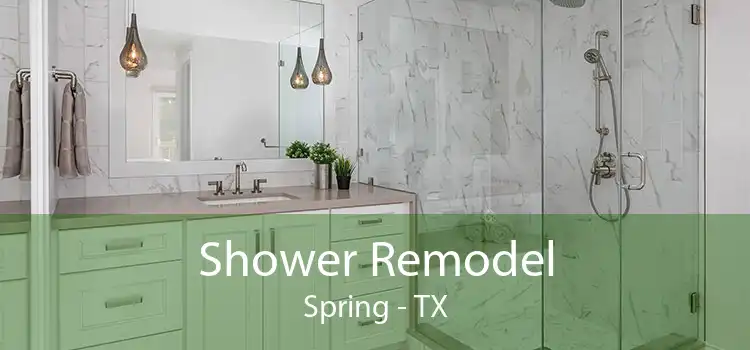 Shower Remodel Spring - TX