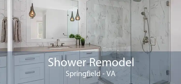 Shower Remodel Springfield - VA